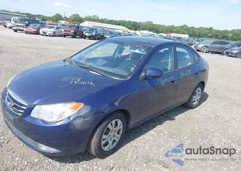 2010 Hyundai Elantra Gls from USA, damaged, VIN KMHDU4ADXAU198140